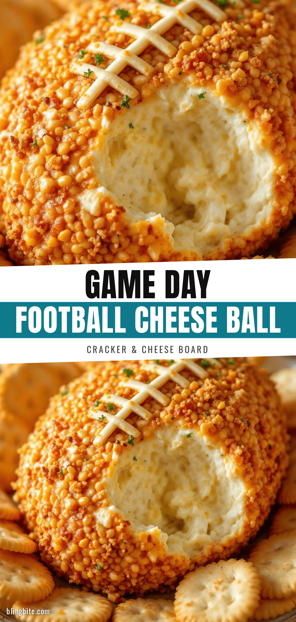 football cheese ball recipe