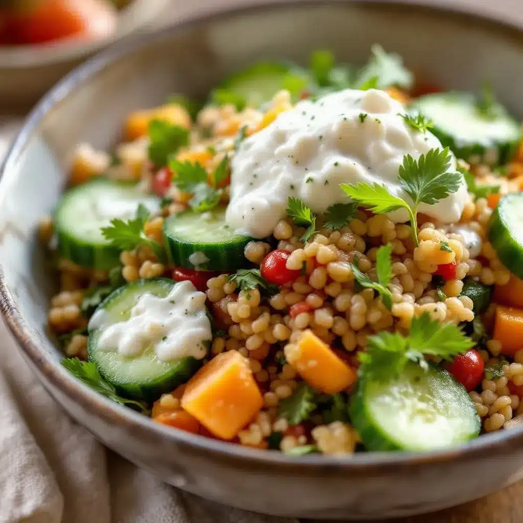 fresh cucumber salad with rice vinegar dressing preparation steps