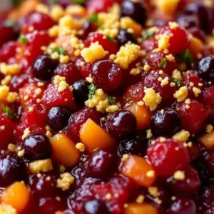 Fresh Ginger Cranberry Orange Relish - featured image