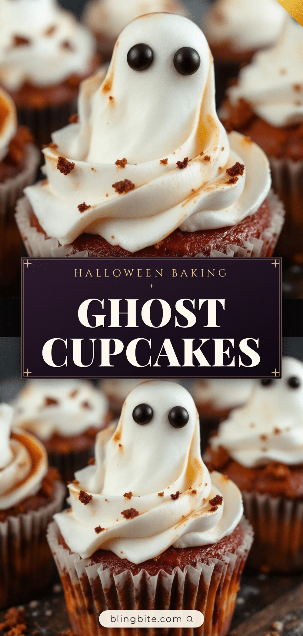 ghost cupcakes marshmallow fondant recipe
