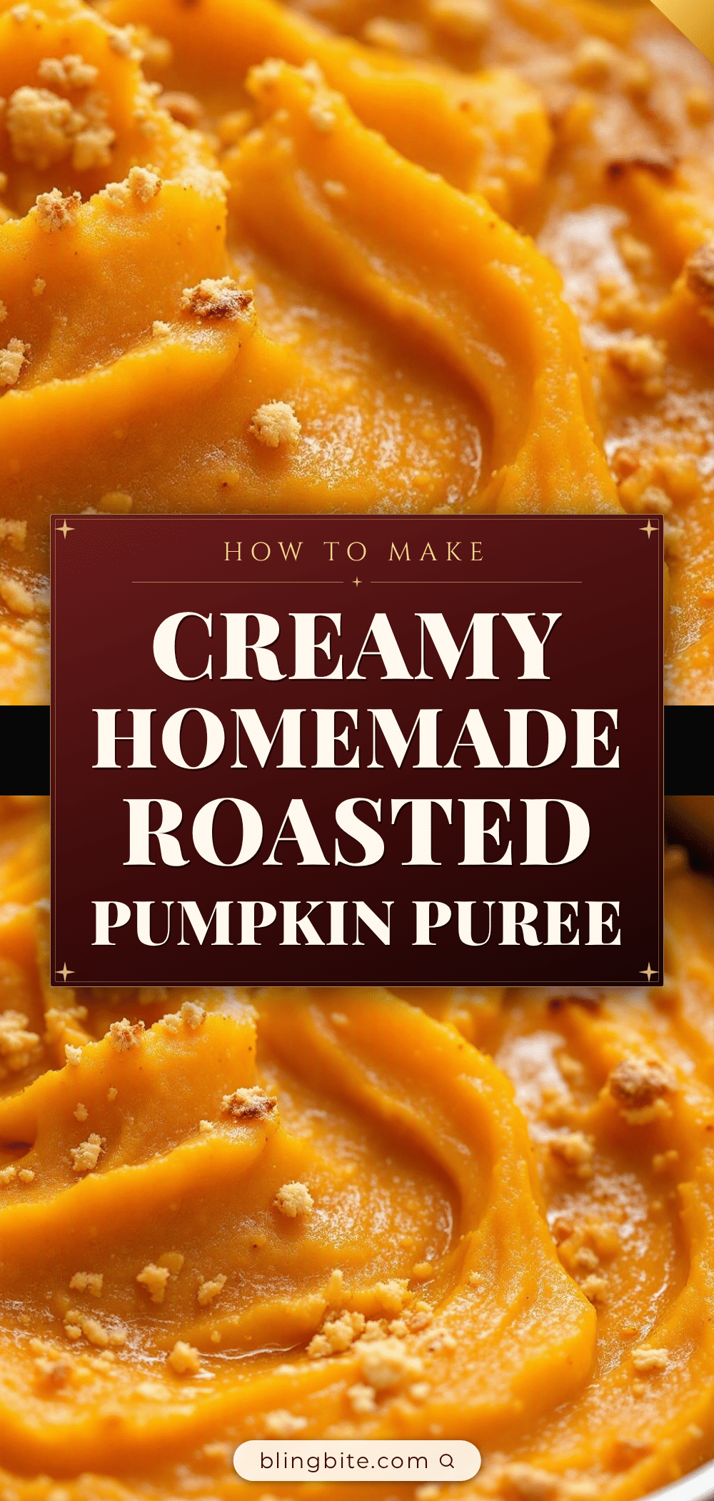 homemade roasted pumpkin puree recipe