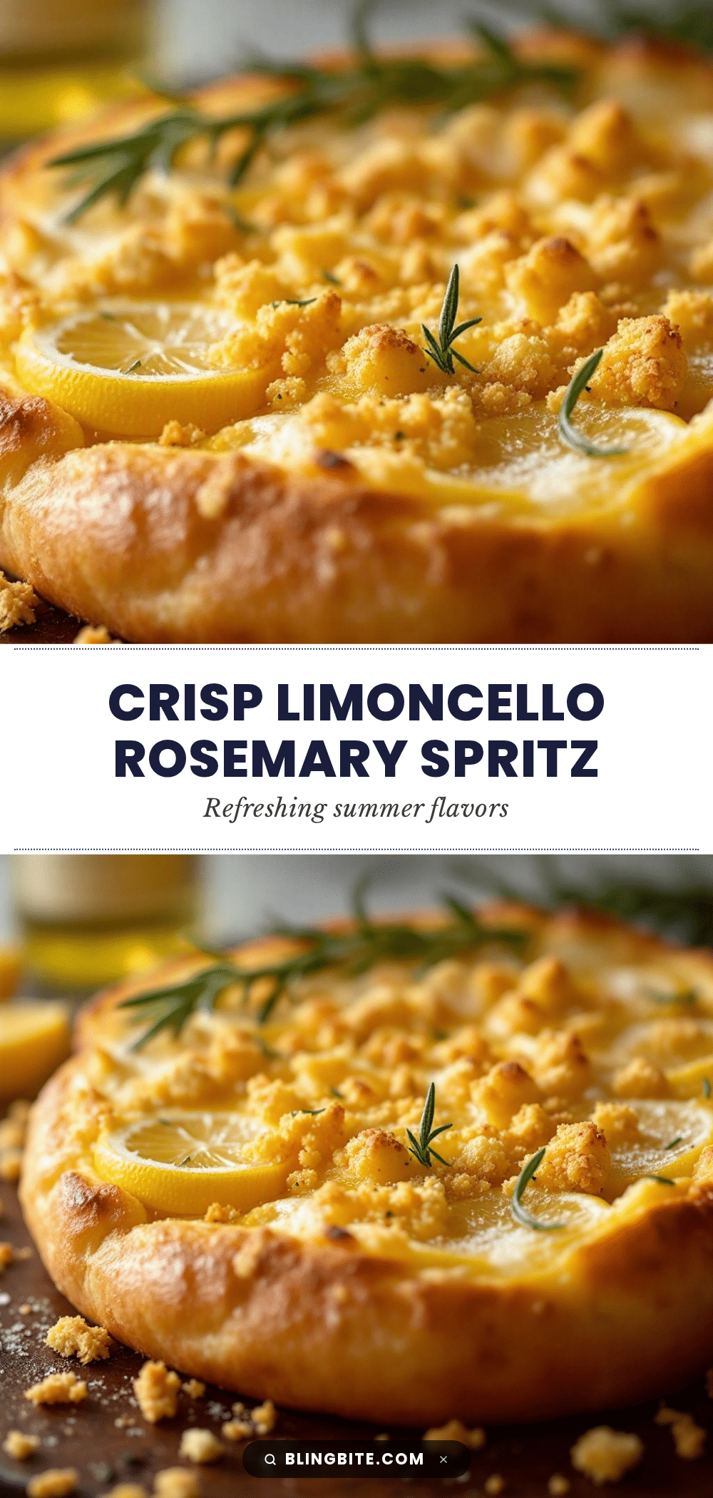Limoncello Rosemary Spritz recipe