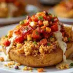 loaded tailgate baked potato bar - featured image
