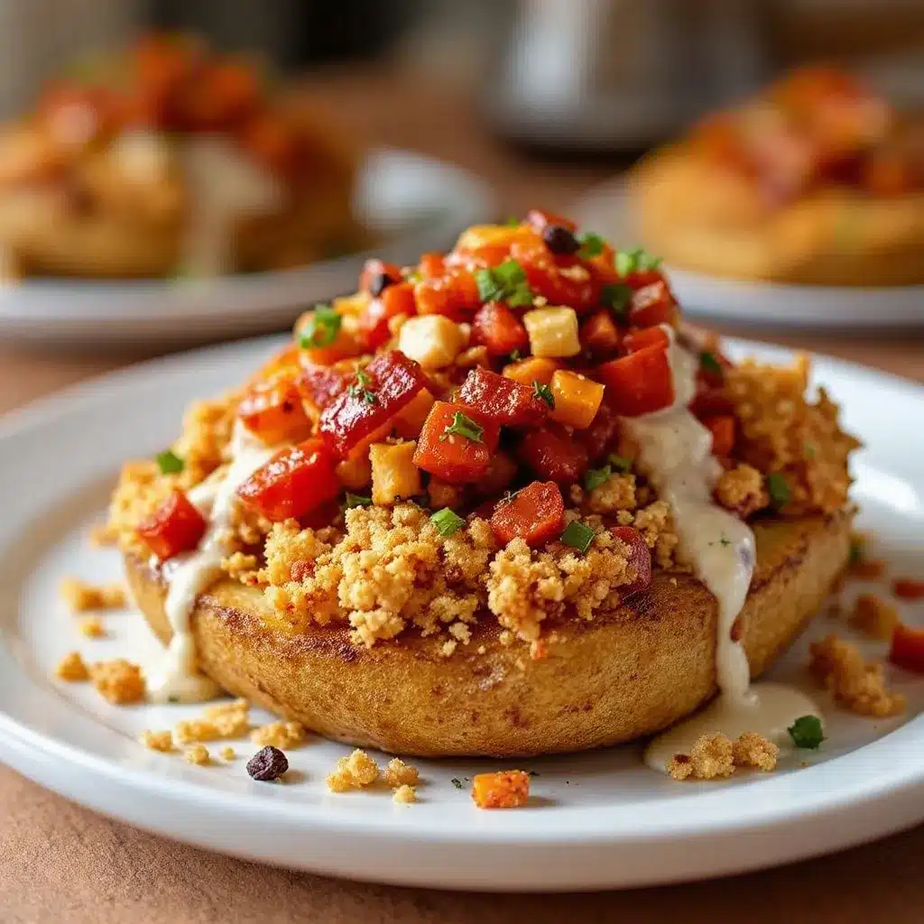 loaded tailgate baked potato bar preparation steps