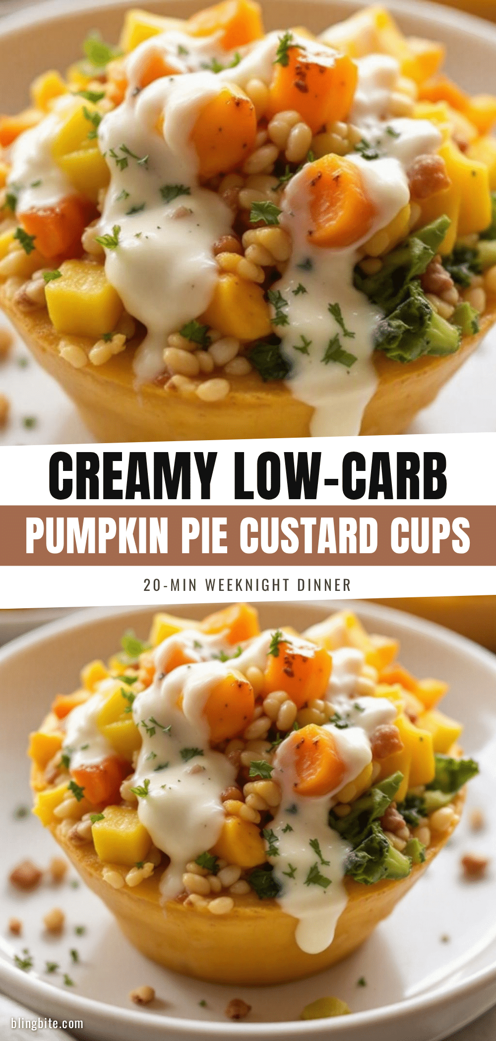 low-carb pumpkin pie custard cups recipe