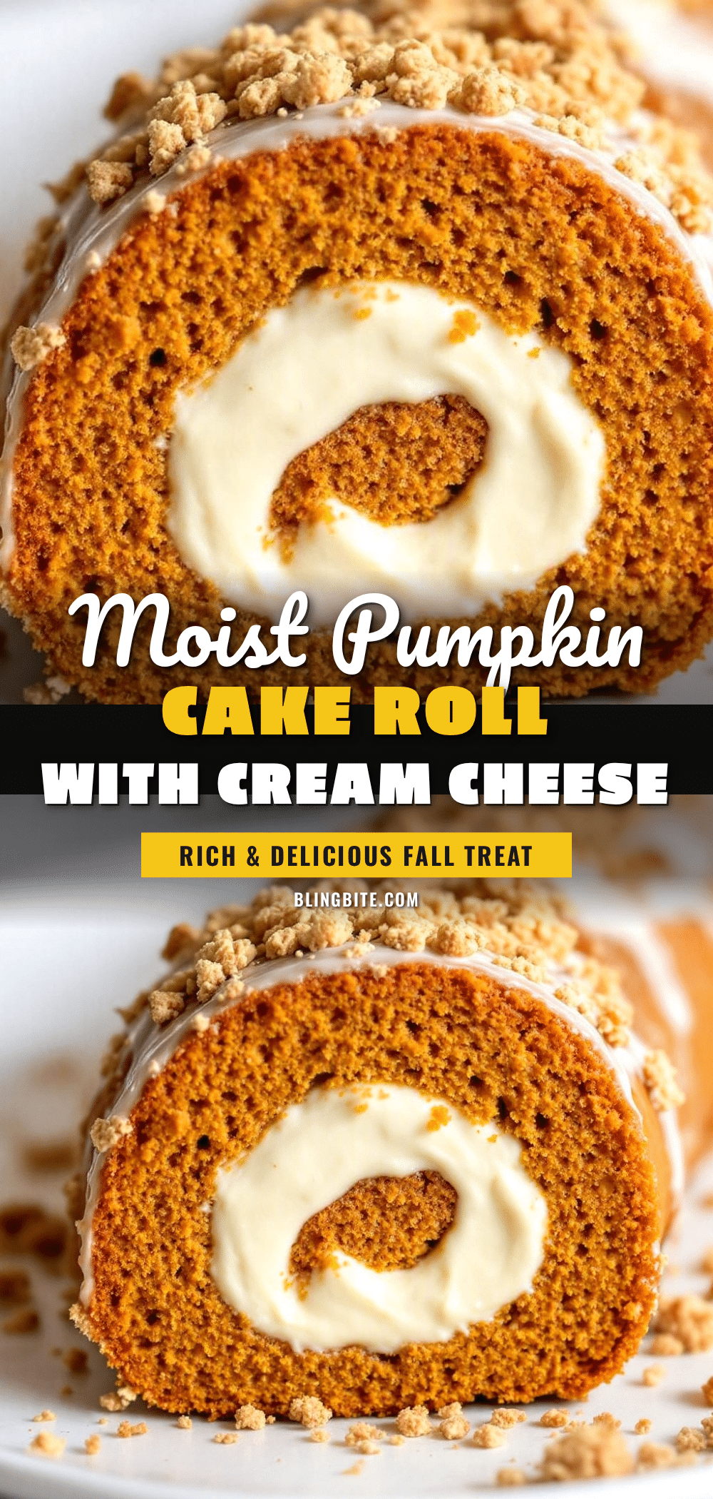 moist pumpkin cake roll recipe