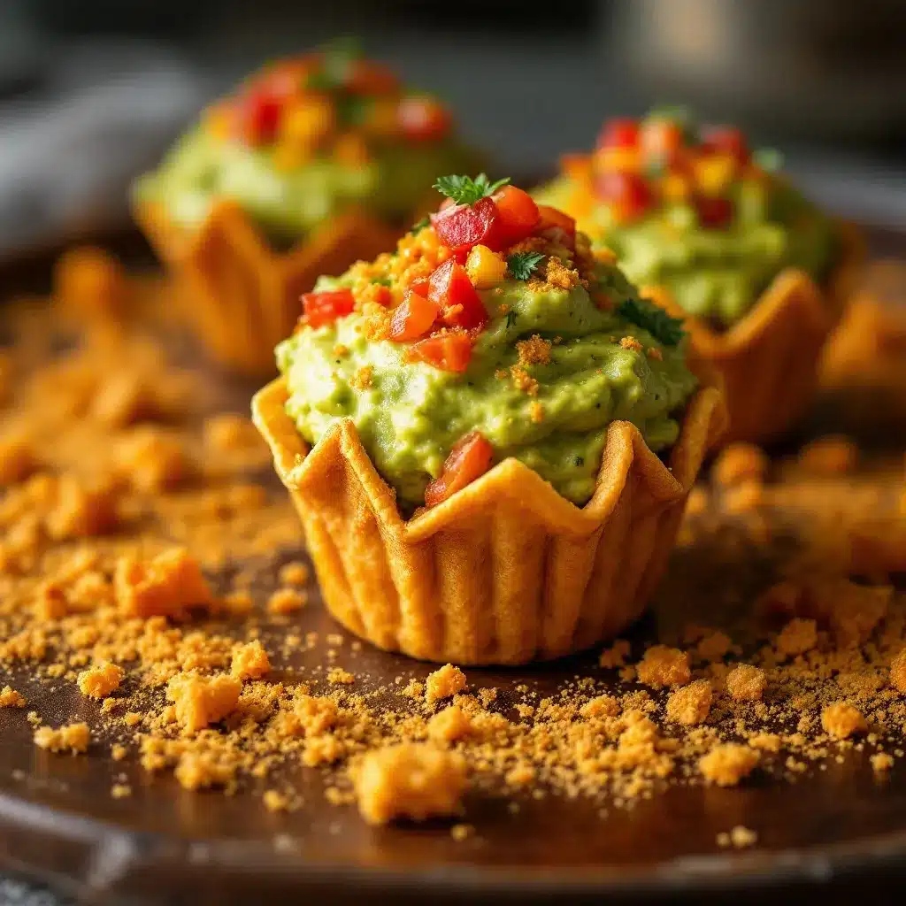Monster Mouth Guacamole Cups preparation steps