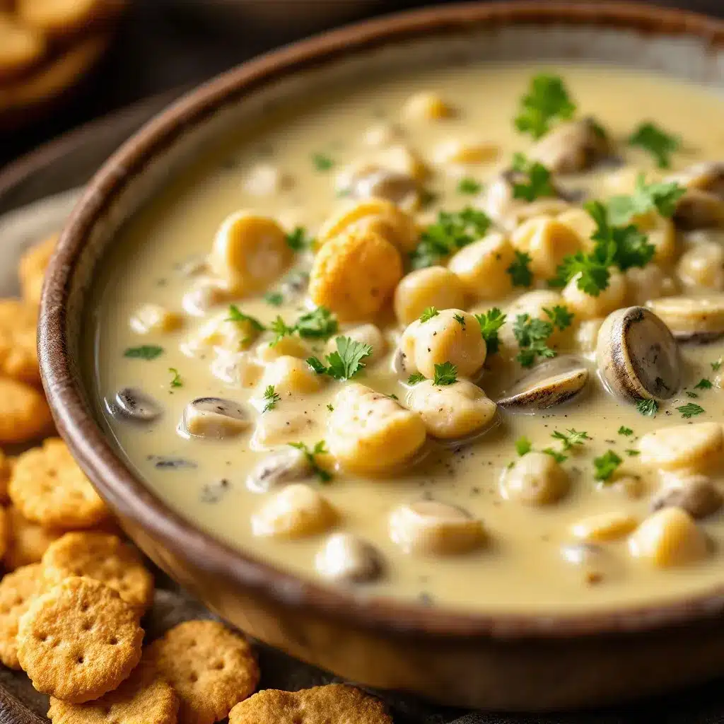 New England Clam Chowder preparation steps