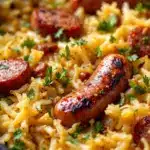 Oktoberfest Sausage and Sauerkraut Skillet - featured image