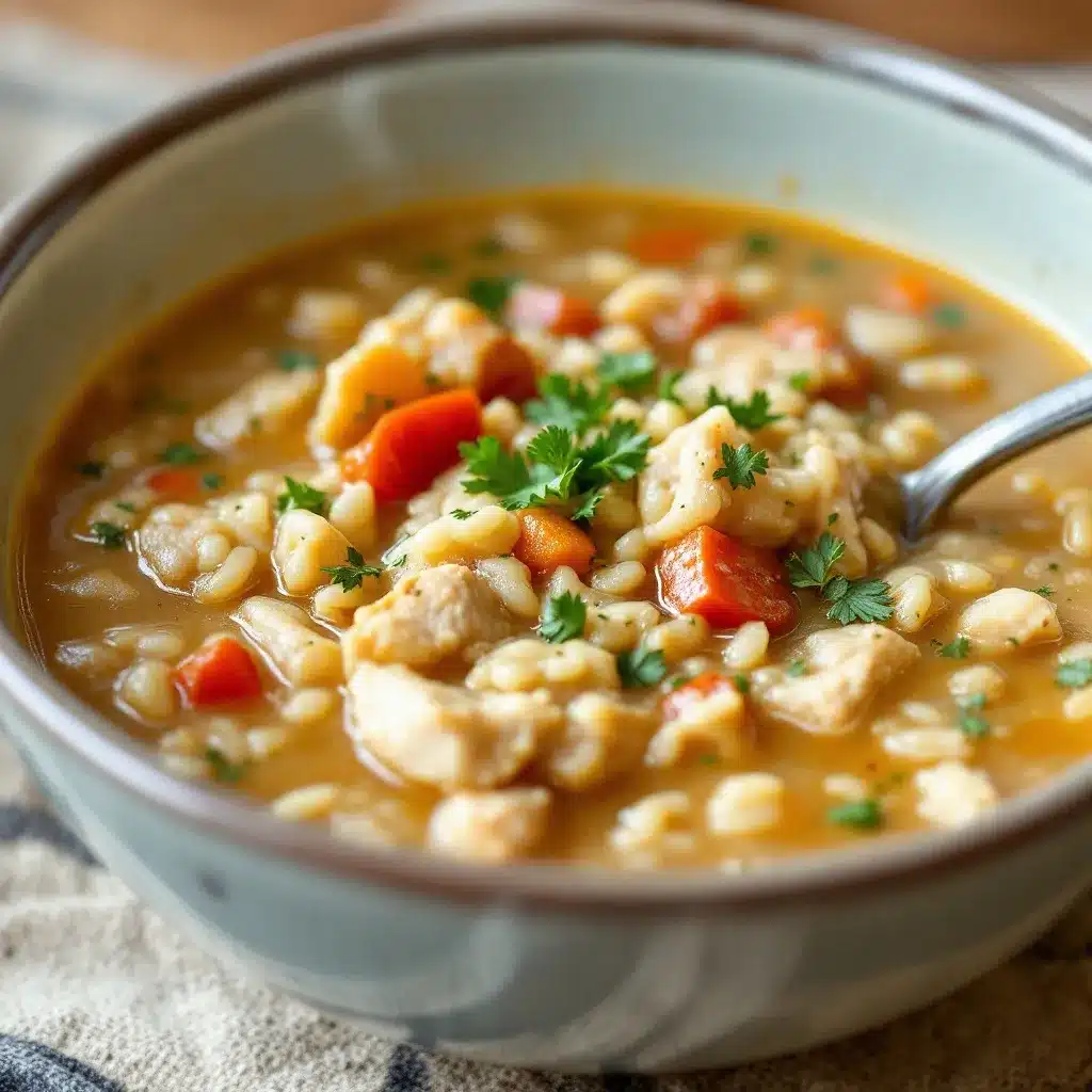 panera copycat chicken and wild rice soup preparation steps