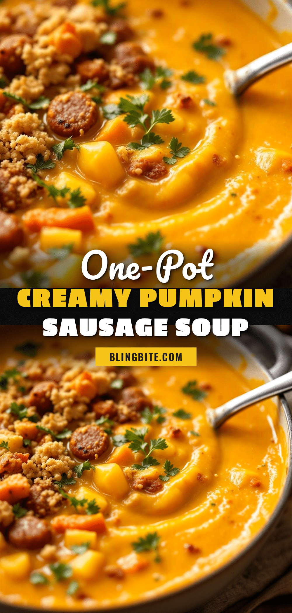 pumpkin and sausage soup recipe