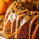 pumpkin chocolate chip bundt cake - featured image