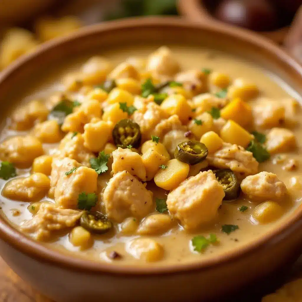 slow cooker white chicken chili preparation steps