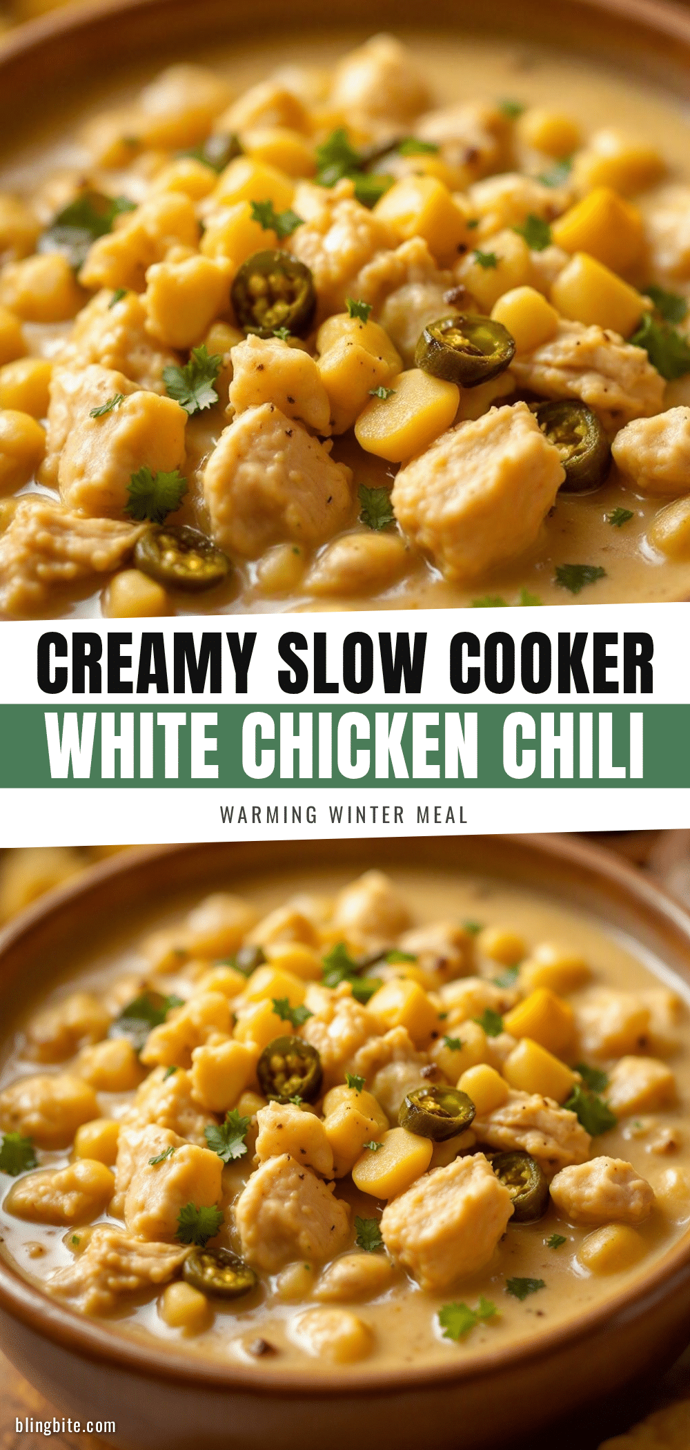 slow cooker white chicken chili recipe