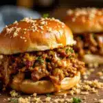 smoky honey mustard pulled pork sliders - featured image