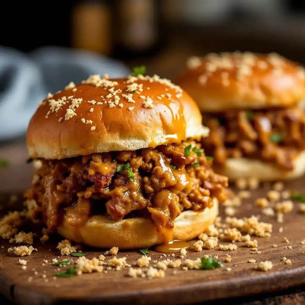 smoky honey mustard pulled pork sliders preparation steps