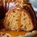 spiced apple cider bundt cake - featured image