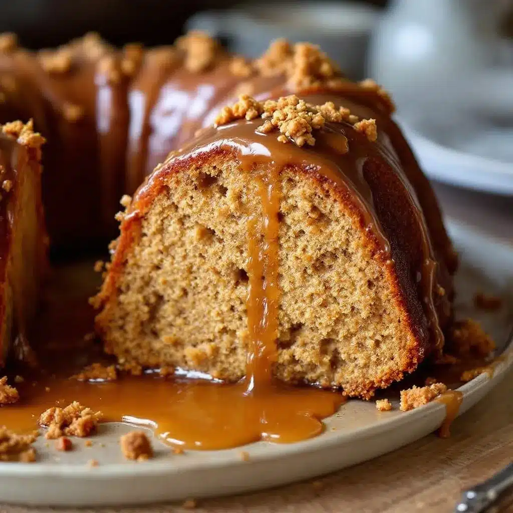 spiced apple cider bundt cake preparation steps