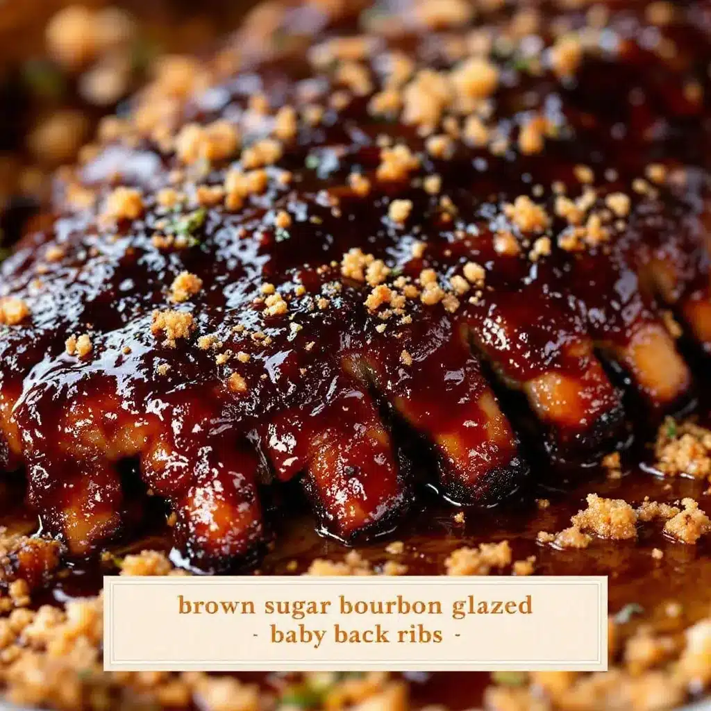 Tender Brown Sugar Bourbon Ribs preparation steps