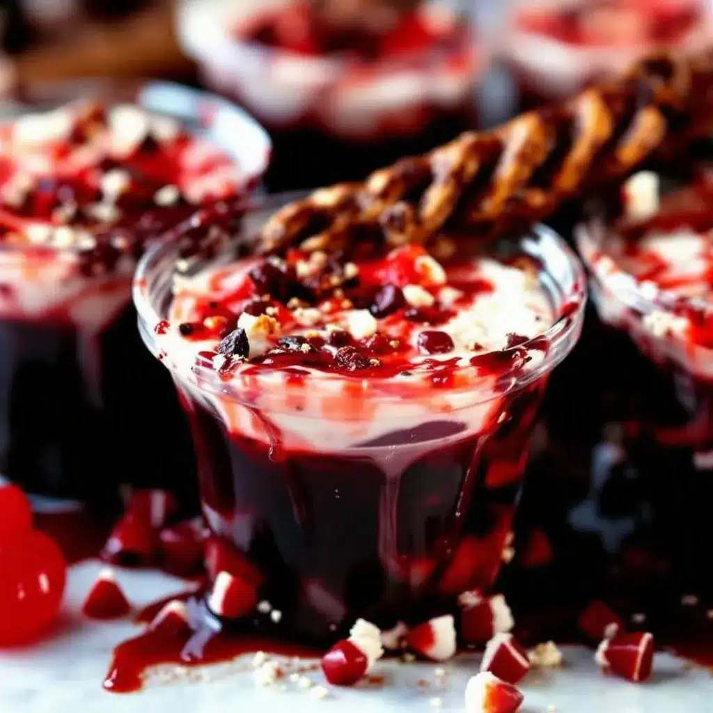 vampire kiss jello shots preparation steps