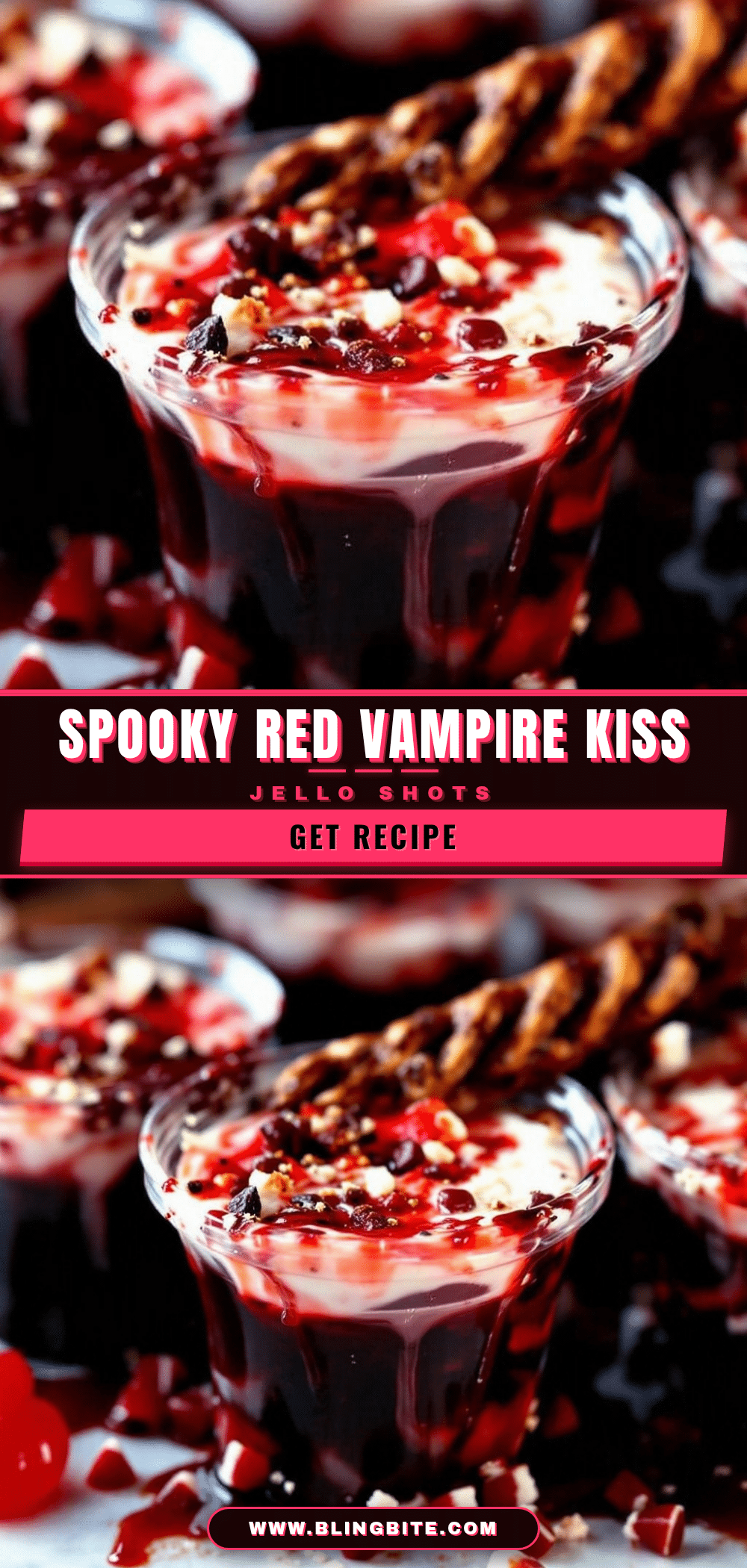 vampire kiss jello shots recipe