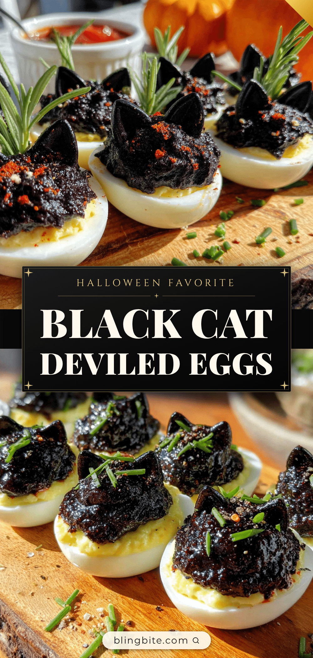black cat deviled eggs recipe
