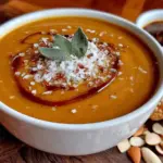 cozy butternut squash soup - featured image