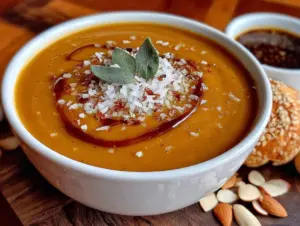 cozy butternut squash soup - featured image
