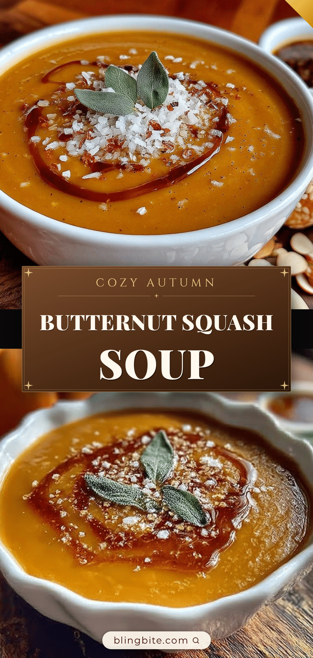 cozy butternut squash soup recipe