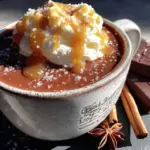 crockpot salted caramel hot chocolate - featured image