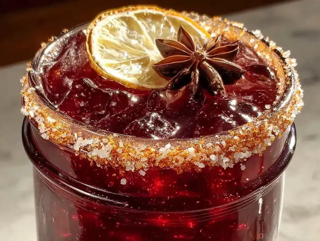 Easy Spiked Apple Cider Halloween Punch - featured image