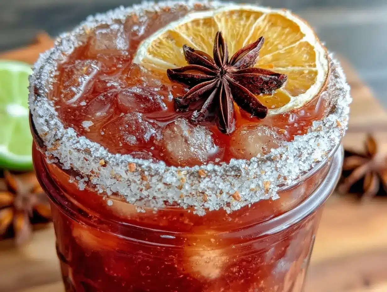 Easy Spiked Apple Cider Halloween Punch preparation steps