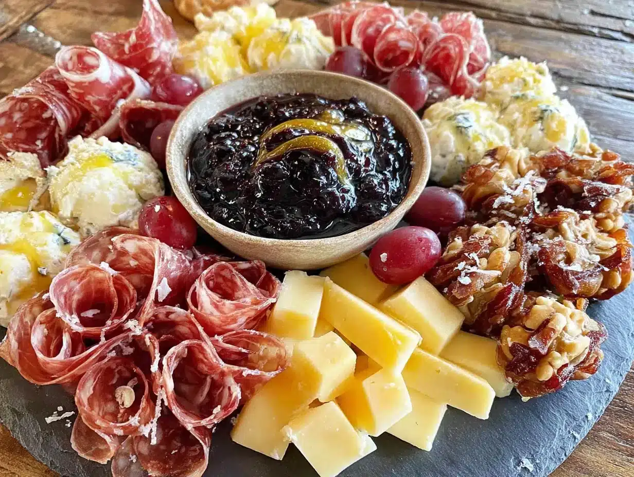 halloween spider web charcuterie board preparation steps