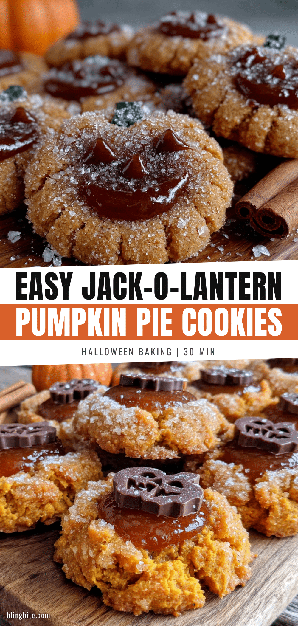 pumpkin pie thumbprint cookies recipe