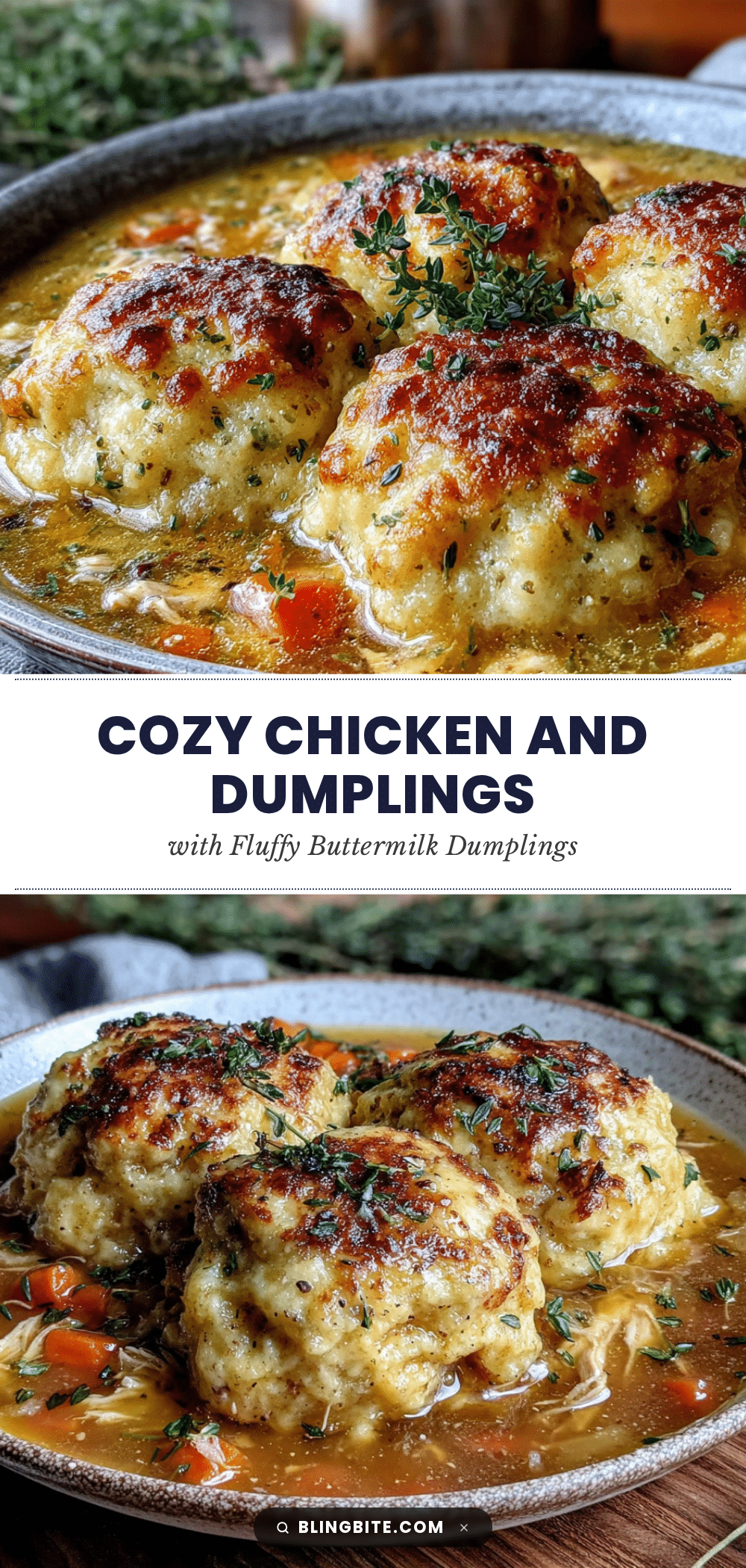 chicken and dumplings recipe