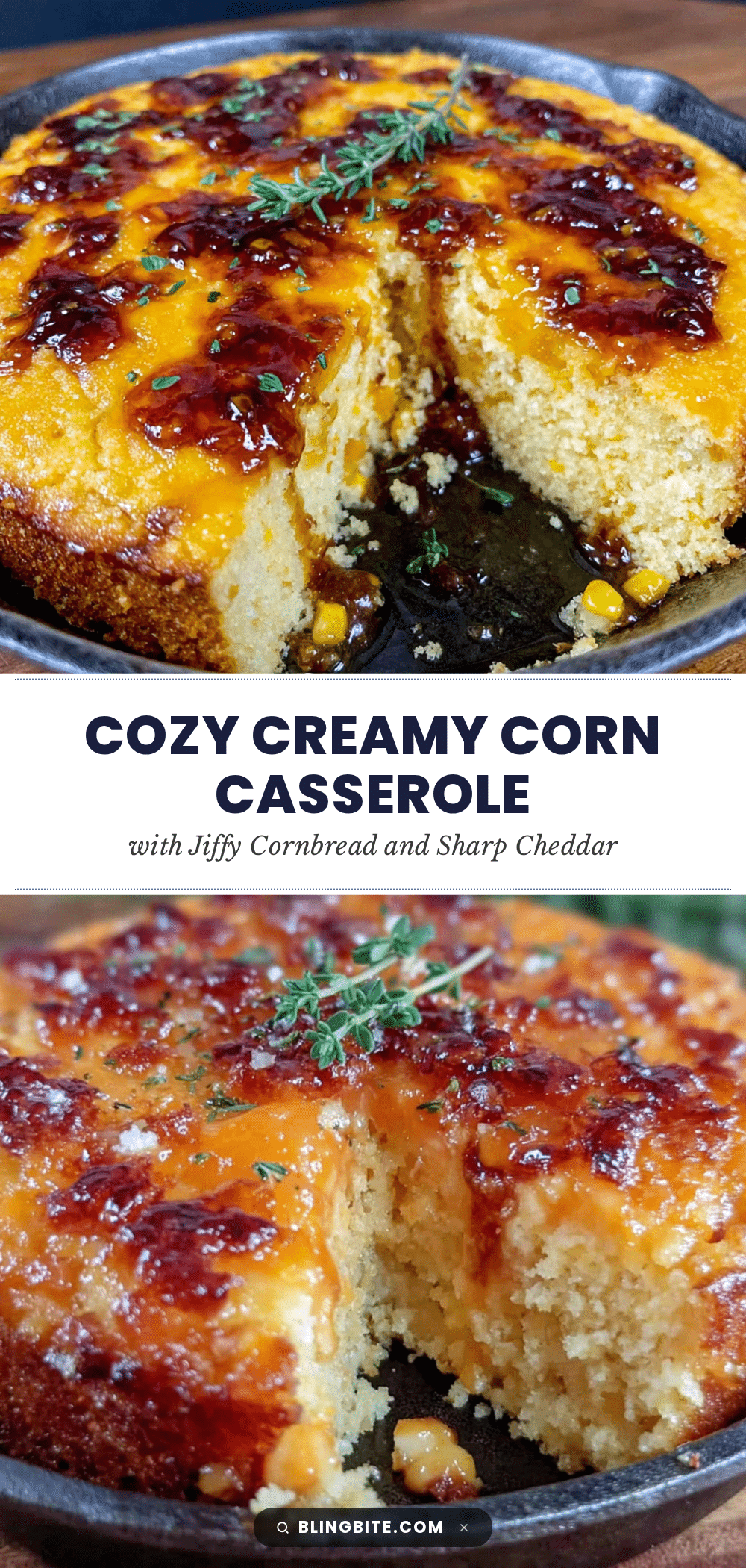 creamy corn casserole recipe