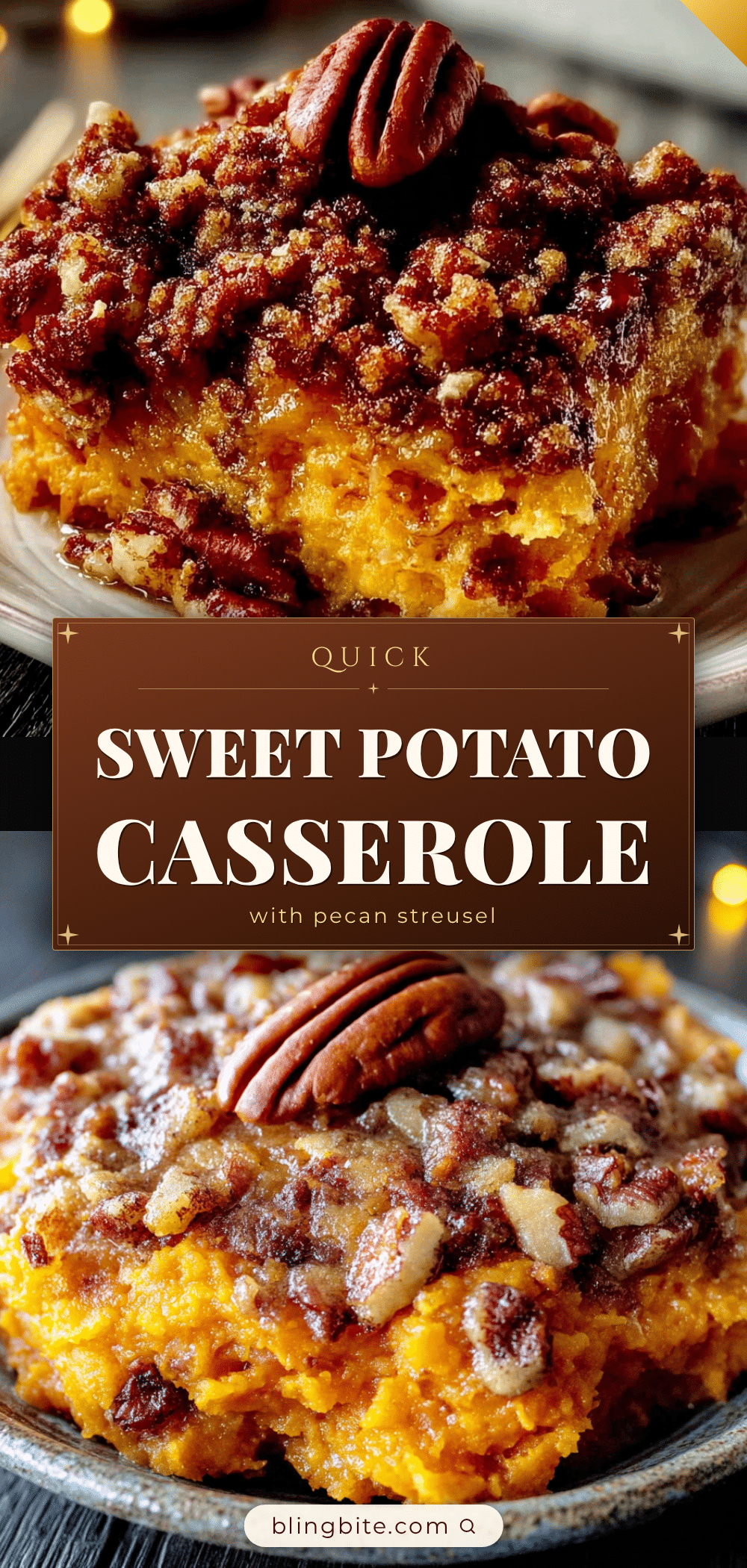 easy sweet potato casserole recipe