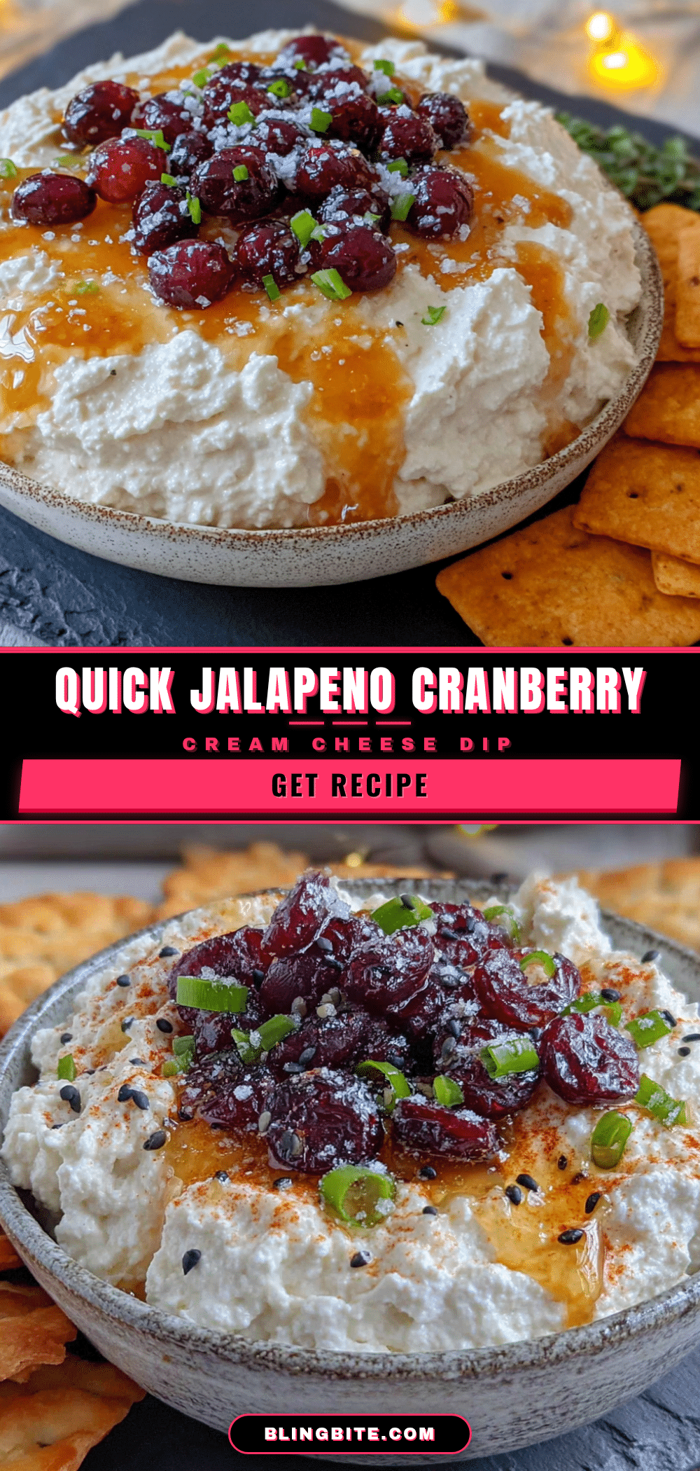 jalapeno cranberry cream cheese dip recipe