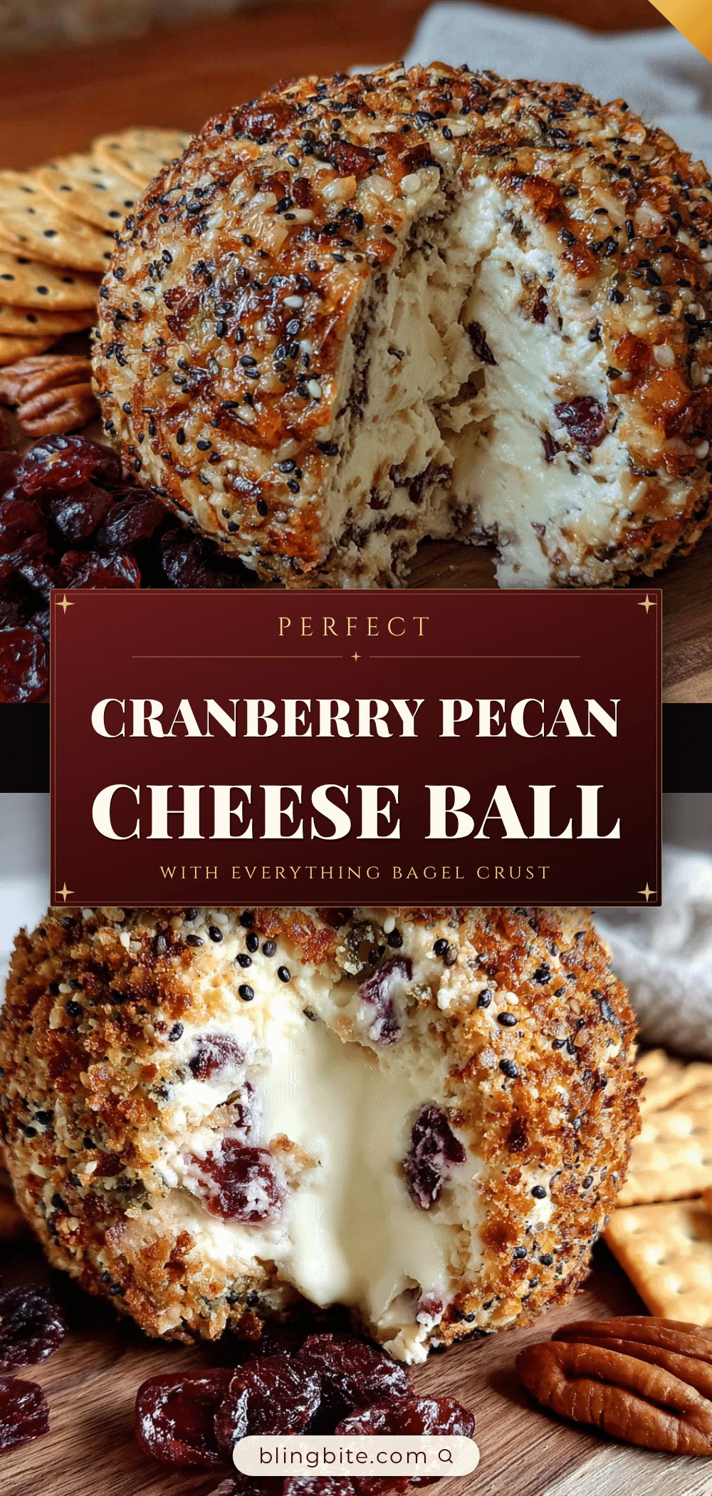 perfect cranberry pecan cheese ball recipe